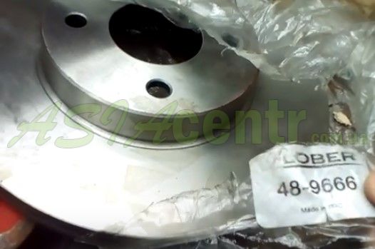 приобретены новые тормозные диски производства известной фирмы Glober