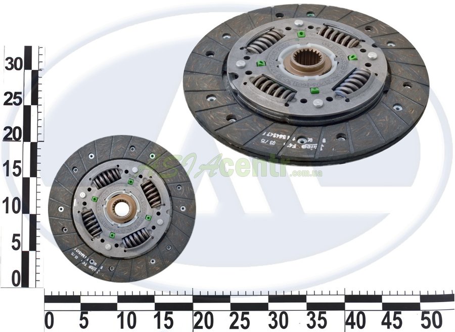 Размеры диска сцепления ваз